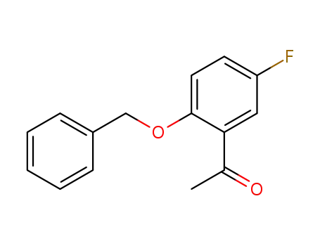 1-(2-benzyloxy-5-fluorophenyl)-ethanone