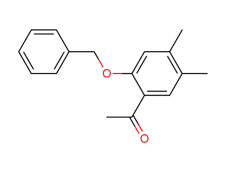 2-benzyloxy-4,5-dimethylacetophenone