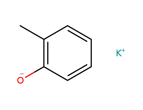 Molecular Structure of 3235-09-4 (potassium o-cresolate)