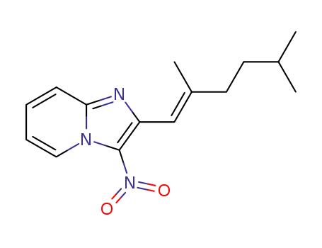 E-2-(2,5-dimethyl hexen-1-yl) 3-nitroimidazo<1,2-a>pyridine