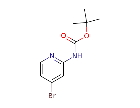 Molecular Structure of 207799-10-8 (TERT-BUTYL 4-BROMOPYRIDIN-2-YLCARBAMATE)