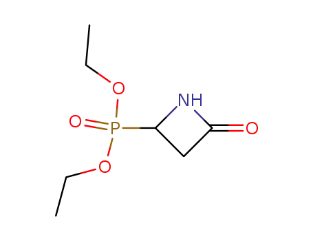 O,O-diethyl 4-oxoazetidin-2-ylphosphonate