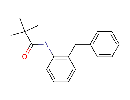 Molecular Structure of 85864-33-1 (2'-BENZYL-2,2-DIMETHYLPROPIONANILIDE)