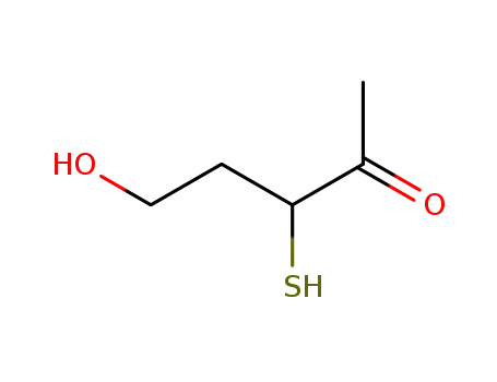2-Pentanone, 5-hydroxy-3-mercapto- (6CI,7CI,9CI)