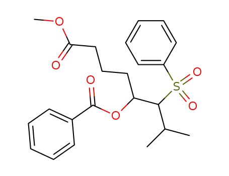 Benzoic acid 2-benzenesulfonyl-1-(3-methoxycarbonyl-propyl)-3-methyl-butyl ester