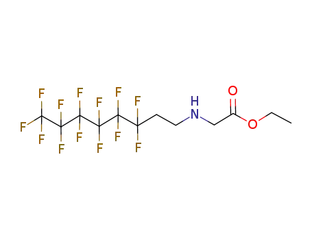 (3,3,4,4,5,5,6,6,7,7,8,8,8-Tridecafluoro-octylamino)-acetic acid ethyl ester