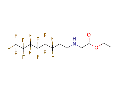 Glycine, N-(3,3,4,4,5,5,6,6,7,7,8,8,8-tridecafluorooctyl)-, ethyl ester