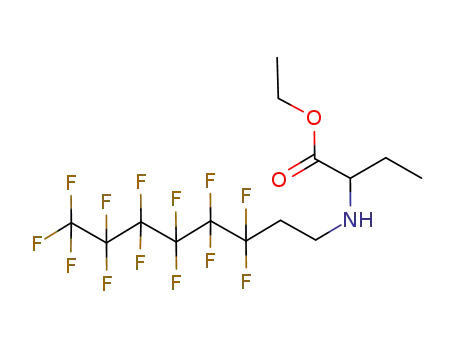 2-(3,3,4,4,5,5,6,6,7,7,8,8,8-Tridecafluoro-octylamino)-butyric acid ethyl ester