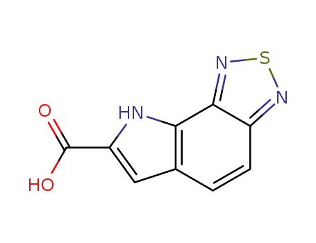 8H-pyrrolo[2',3':3,4]benzo[1,2-c][1,2,5]thiadiazole-7-carboxylic acid