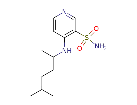 4-(1,4-Dimethyl-pentylamino)-pyridine-3-sulfonic acid amide
