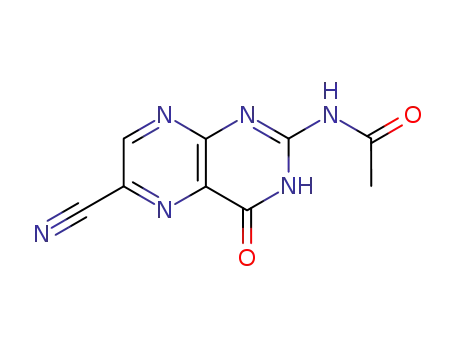 2-acetamido-6-cyanopteridin-4(3H)-one