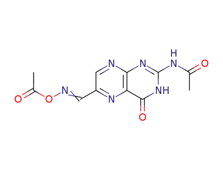 2-acetamido-6-(acetoxyiminomethyl)pteridin-4(3H)-one