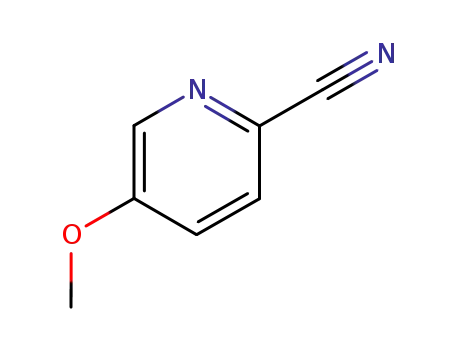 Molecular Structure of 89809-63-2 (2-Cyano-5-methoxypyridine)