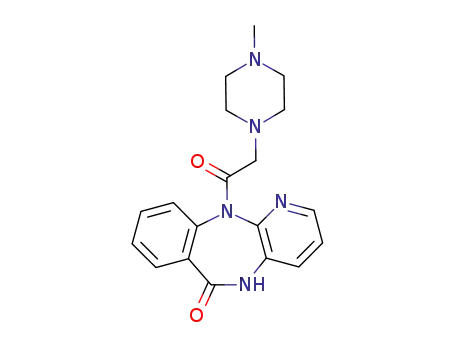 6H-Pyrido[2,3-b][1,4]benzodiazepin-6-one,5,11-dihydro-11-[2-(4-methyl-1-piperazinyl)acetyl]-