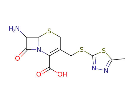 7-amino-3-(5'-methyl-1',3',4'-thiadiazol-2'-ylthiomethyl)cephalosporanic acid