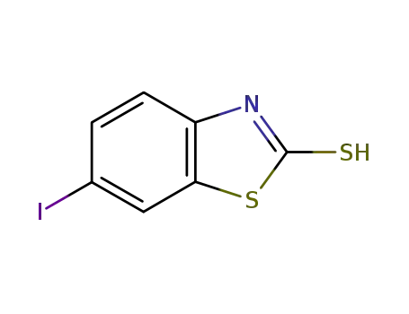 Molecular Structure of 54420-94-9 (6-Iodobenzo[d]thiazole-2-thiol)