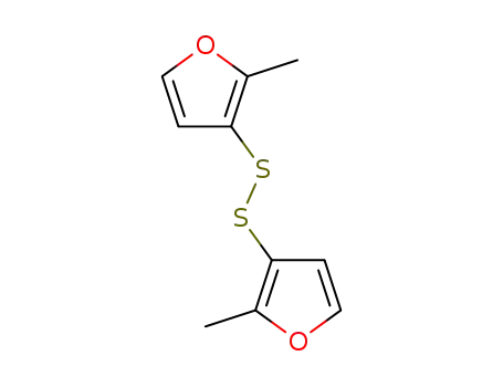 Molecular Structure of 28588-75-2 (Bis(2-methyl-3-furyl)disulfide)