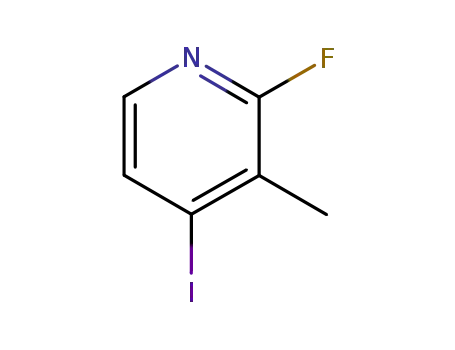 Molecular Structure of 153034-80-1 (2-FLUORO-4-IODO-3-PICOLINE)