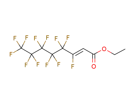 2-Octenoic acid, 3,4,4,5,5,6,6,7,7,8,8,8-dodecafluoro-, ethyl ester,
(2Z)-