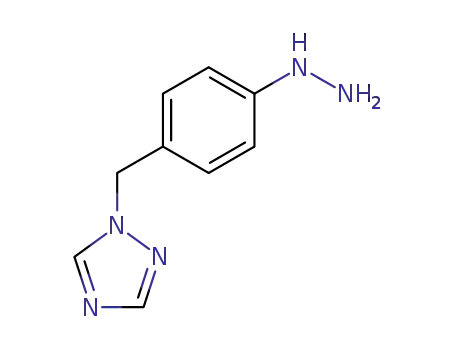 4-(1,2,4-triazol-1-ylmethyl)phenylhydrazine