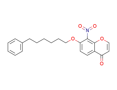8-nitro-7-<(6-phenylhexyl)oxy>chromone