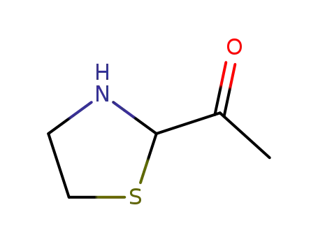 Molecular Structure of 67399-73-9 (Ethanone, 1-(2-thiazolidinyl)- (9CI))