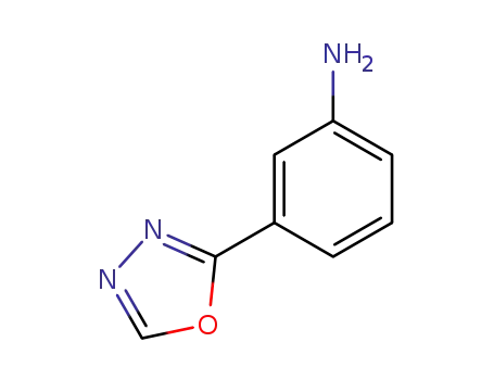 Molecular Structure of 5378-35-8 (3-(1,3,4-OXADIAZOL-2-YL)ANILINE)
