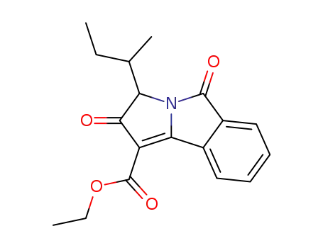 Ethyl 3-sec-butyl-2,5-dioxo-2,3-dihydro-5H-pyrrolo<1,2-a>isoindole-1-carboxylate