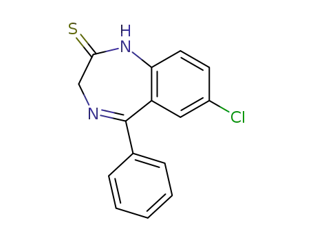 1,3-ジヒドロ-7-クロロ-5-フェニル-2H-1,4-ベンゾジアゼピン-2-チオン