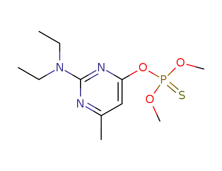 Molecular Structure of 29232-93-7 (Pirimiphos-methyl)