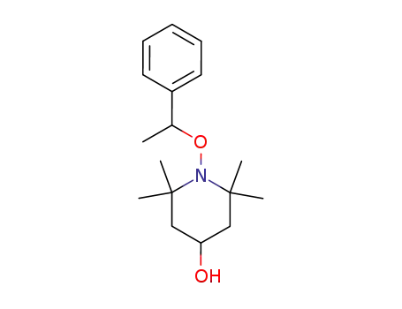 4-hydroxy-1-((1'-phenylethyl)oxy)-2,2,6,6-tetramethylpiperidine