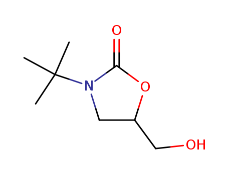 2-Oxazolidinone,3-(1,1-dimethylethyl)-5-(hydroxymethyl)-