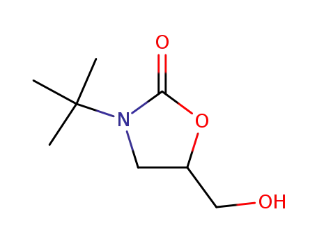 2-Oxazolidinone,3-(1,1-dimethylethyl)-5-(hydroxymethyl)-