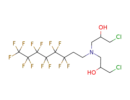1-Chloro-3-[(3-chloro-2-hydroxy-propyl)-(3,3,4,4,5,5,6,6,7,7,8,8,8-tridecafluoro-octyl)-amino]-propan-2-ol
