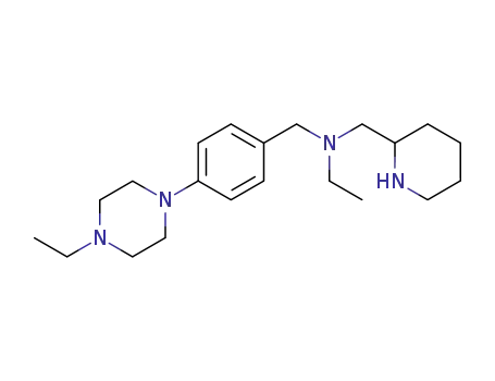Ethyl-[4-(4-ethyl-piperazin-1-yl)-benzyl]-piperidin-2-ylmethyl-amine