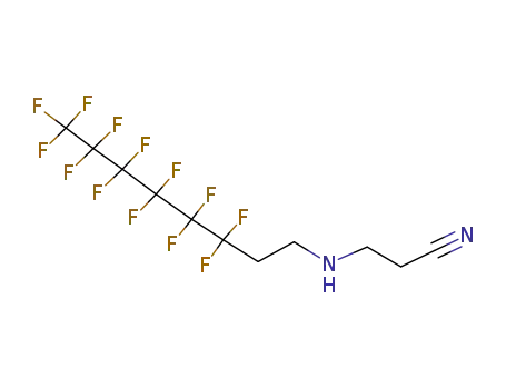 3-(3,3,4,4,5,5,6,6,7,7,8,8,8-Tridecafluoro-octylamino)-propionitrile