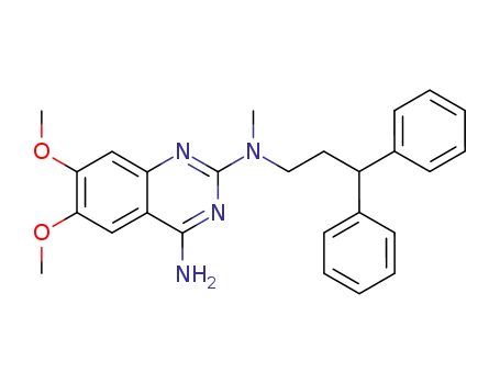 N2-(3,3-diphenyl-propyl)-6,7-dimethoxy-N2-methyl-quinazoline-2,4-diamine