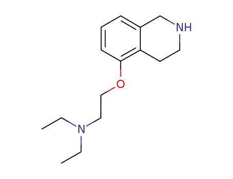 5-<(2-diethylamino)ethoxy>-1,2,3,4-tetrahydroisoquinoline