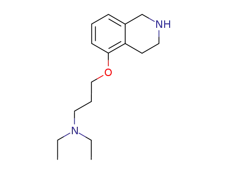 5-<(3-diethylamino)propoxy>-1,2,3,4-tetrahydroisoquinoline