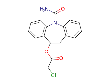 chloro-acetic acid 5-carbamoyl-10,11-dihydro-5H-dibenzo[b,f]azepin-10-yl ester