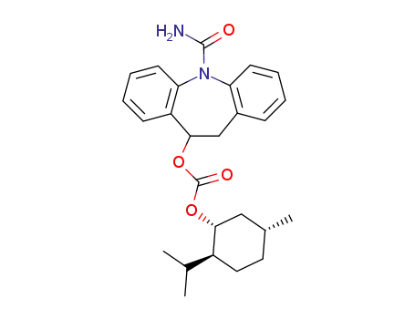 carbonic acid 5-carbamoyl-10,11-dihydro-5H-dibenzo[b,f]azepin-10-yl ester 2-isopropyl-5-methyl-cyclohexyl ester