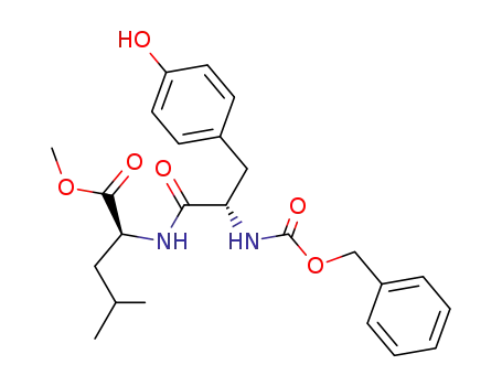 (S)-2-[(S)-2-benzyloxycarbonylamino-3-(4-hydroxyphenyl)propionylamino]-4-methylpentanoic acid methyl ester