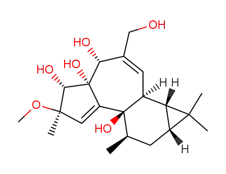 (1aR,1bS,4R,4aS,5R,6R,7bR,8R,9aR)-3-Hydroxymethyl-6-methoxy-1,1,6,8-tetramethyl-1a,1b,4,5,6,8,9,9a-octahydro-1H-cyclopropa[3,4]benzo[1,2-e]azulene-4,4a,5,7b-tetraol