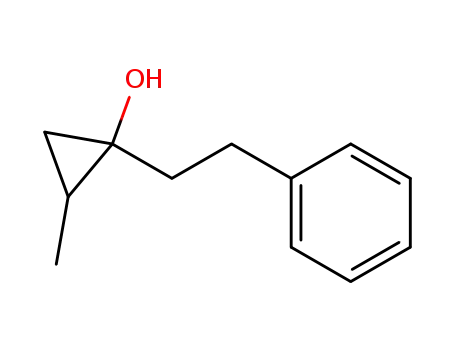 2-methyl-1-phenethylcyclopropan-1-ol