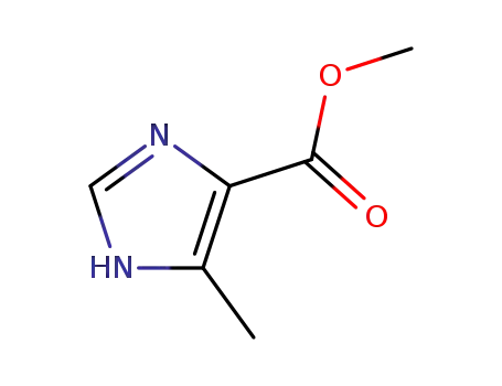 Molecular Structure of 78892-68-9 (1H-Imidazole-4-carboxylicacid,5-methyl-,methylester(9CI))