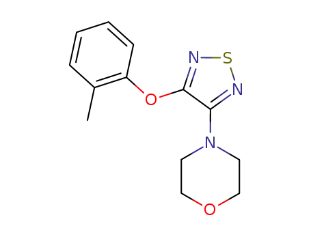 4-(4-o-tolyloxy-[1,2,5]thiadiazol-3-yl)-morpholine