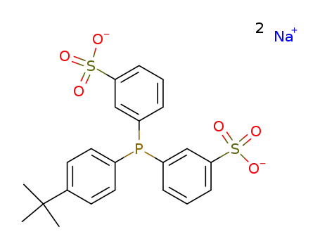 bis(3-sulfonatophenyl)(4-tert-butylphenyl)phosphane disodium salt