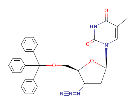 Thymidine,3'-azido-3'-deoxy-5'-O-(triphenylmethyl)-