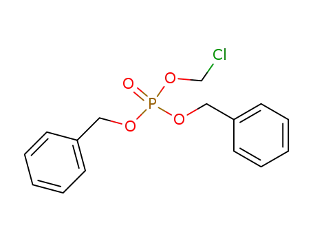 Phosphoric acid, chloromethyl bis(phenylmethyl) ester