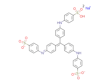 Benzenesulfonic acid,aminomethyl[[4-[(sulfophenyl)amino]phenyl][4-[(sulfophenyl)imino]-2,5-cyclohexadien-1-ylidene]methyl]-,sodium salt (1:2)